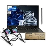ASUS Vivobook S 16 Flip Convertible 2-in-1 Laptop, 16" WUXGA Touchscreen, Intel i9-13900H, 40GB RAM, 2TB SSD Pen 2.0 SA203H, Bundle with PCO Notebook Folding Radiator, Laptop Cooler