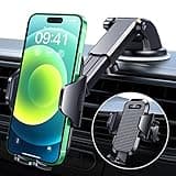 VANMASS Car Phone Holder 2025 Military-Grade Phone Holder for Your Car Windshield Dashboard【 65 Lbs Strongest Suction】【Patent & Safety Certs】 Universal Cell Phone Car Mount for iPhone Samsung Android