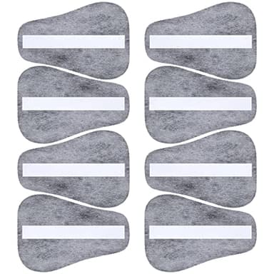 Jutom 8 Pcs Charcoal Underwear Flatulence Pads Deodorizer Women Men High Absorption Charcoal Pad Flatulence Filtering Absorb Odor Unpleasant Smells for Adults Home Car Pet Bathroom Basement(Gray)