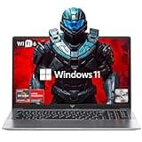 Gaming Laptop, Laptop Computer with AMD Ryzen 7 5700U (8C/16T, Up to 4.3GHz), 16GB RAM 512GB NVMe SSD Windows 11 laptop, Radeon RX Vega 8 Graphics, 16.0-inch Display, WiFi 6, 53Wh Battery, Backlit KB