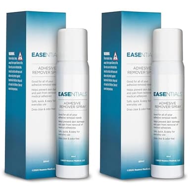 Ultimate Medical Adhesive Remover Spray – Silicone-Based, No-Sting & Odorless – Quick-Drying Bandage Adhesive Remover for Skin – Gentle, Low-Residue Formula for Sensitive Skin & Ostomy Care - 80 ml