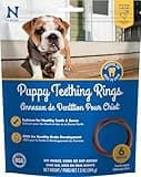 N-Bone Puppy Teething Rings Chicken Flavor Dog Treat, 6 rings per bag, 7.2-oz