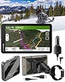 Garmin Tread 2 Powersport Navigator - 6" Glove-Friendly Display, Built for Extreme Weather, Preloaded Mapping, Snowmobile Trails for U.S. and Canada with Wearable4U Portable 5000mAh Charger Bundle