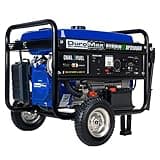 DuroMax XP5500EH 5,500-Watt Dual Fuel Portable Generator - Gas & Propane, Electric Start, RV & Emergency Ready
