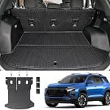JOULARISE Cargo Mat with Backrest Mats for 2025 Chevrolet Chevy Equinox(Not for EV), All-Weather TPE Cargo Liner for Equinox Accessories