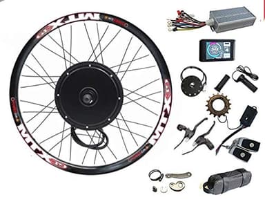 NB POWER 135mm dropouts e-Bike kit 48V-72V 3000w e Bike Conversion Kit 100km/h Speed 3000W ebike Conversion kit(26inch Rear)