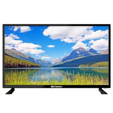 Emerson ET-3200 32" Class Full HD LED TV with 720p Resolution, HDMI and USB Inputs, Built-in Digital TV Tuner, Slim Design, and Energy-Efficient Display – Ideal for Home Entertainment and Gaming