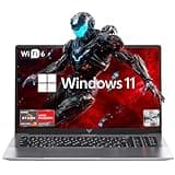 KAIGERR 2025 Gaming Laptop, Laptop with AMD Ryzen 9 6900HX (8C/16T, Up to 4.9GHz), 16GB DDR5 512GB NVMe SSD Windows 11 Laptop Computer, 16-inch FHD Display, WiFi 6, 53Wh Battery, Backlit KB