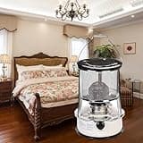 Mobile Kerosene Heater - Indoor Convection Wick Stove for Camping, Outdoor, and Emergency Use - Radiant Kerosun Burner 6L