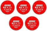 5 PCK Freud D1060X Diablo 10-In 60 Tooth ATB Fine Finish Saw Blade with 5/8-In Arbor and PermaShield Coating