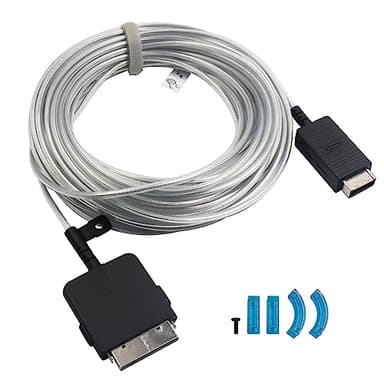 VG-SOCR15/ZA One Connect Cable for Samsung The Frame QLED 4K TV 15m One Invisible Connect Cable Fiber Optics for Samsung QN43-85 inches LS03BA LS03AA LS03TA LS03RA LS03CA