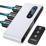 IVANKY 8K HDMI Switch 4K@120Hz Bi-Directional 8K HDMI 2.1 Switch with Remote 2 in 1 Out, 1 in 2 Out (1 Display at a Time) HDR 3D 8K@60Hz for Xbox Series, PS5/PS4/PS3, Roku, Apple TV, PC, Fire Stick