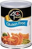 4C, Crumbs, Gluten Free, 12oz Container (Pack of 3) (Choose Style) (Seasoned)