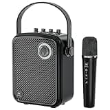 Wireless Voice Amplifier with Microphone, Portable PA Speaker System, 70W Bluetooth 5.3 Karaoke Machine for Teachers, Public Speaking, Events, Singing, Parties, Supports Guitar, Headphone - S100