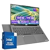 15.6-FHD-Laptop Student-Laptop, 16GB RAM 1TB SSD, Intel Pentium Quad-Core N100 Processor (Up to 3.4GHz) Backlit Keyboard Fingerprint WiFi 6 BT5.2 Business-Laptop, 2 Years Warranty Windows 11 Laptop