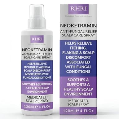 Neoketramin Anti Fungal Scalp Spray | Dandruff Treatment for Dandruff, Psoriasis & Folliculitis | Antifungal & Itchy Scalp Treatment for Dry, Irritated Scalp | Relief for Yeast Infections & Ringworm