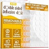 Double Sided Tape Sticky Dot Removable Putty No Trace Clear Sticky Tack Waterproof Stickers for Festival Decoration Picture Hanging Museum Wax Gel, Earthquake Putty Hanging Strips Mounting Dots