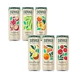 Zevia Zero Sugar Tea, Tea Refresher Variety Pack, 12 oz Cans (12-Pack) – Naturally Sweetened, Zero Calorie Sugar Free - Non-GMO Project Verified, Gluten-Free, Vegan