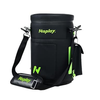 Nisplay Portable Tennis Ball Machine (Black)