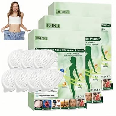 Celosmo Moringa Berberine Patches Advanced Moringa 10-IN-1 Nano Microdarts Patch Natural Patches for Women Men Gentle Formula for All Skin-Types (3 Boxes-21pcs)