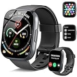 2025 Smart Watch for Men Women, 1.95" HD Touchscreen Fitness Tracker with Bluetooth Calling, Fitness Watch with 110+ Sports Modes/Heart Rate/Sleep Monitor, IP68 Waterproof Smartwatch for Android iOS