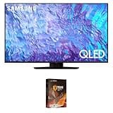 SAMSUNG QN98Q80CAFXZA 98 Inch 4K QLED Direct Full Array with Dolby Smart TV and 2 Year Amber Protection Plan (2023)