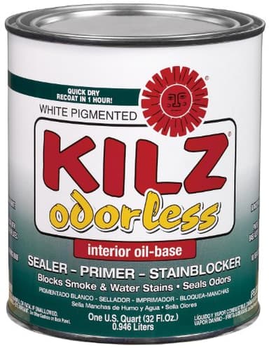 Masterchem 10042 Kilz Odorless Interior Oil Based Sealer Primer & Stainblock, 1 Quart