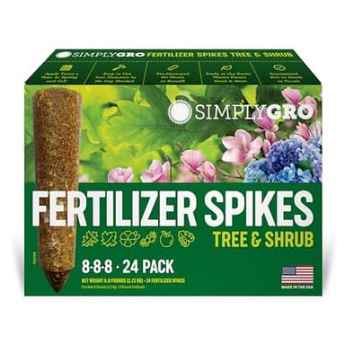 SimplyGro Tree & Shrub Fertilizer Spikes (24 Spikes - 6.0 Lbs)