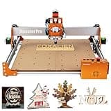 FoxAlien Masuter Pro CNC Router Machine, Upgraded 3-Axis Engraving All-Metal Milling Machine for Wood Acrylic MDF Nylon Carving Cutting