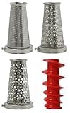 Kitchen Crop VKP Brands Strainer Screen, Small, Set of 4 Accessories