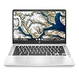 HP 2020 Flagship 14 Chromebook Laptop Computer 14-inch HD SVA Anti-Glare Display Intel Celeron N5000 Processor 4GB DDR4 64GB eMMC WiFi Webcam Chrome OS (Renewed)
