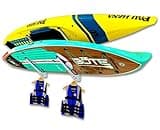 StoreYourBoard 2 SUP Wall Storage Rack, Adjustable Metal Paddleboard Home and Garage Organizer, Best Hanger Mount