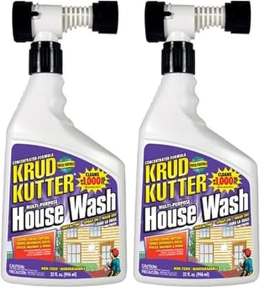 Krud Kutter HW32H4 Multi-Purpose House Wash, 32 oz (Pack of 2)