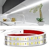 maylit Under Cabinet Lighting Hardwired 24in, Ultra Bright LED Under Cabinet Strip Light, 6000K Daylight White, 960 Lumen, AC 110V-120V Light for Kitchen Cabinet, Counter, Workbench, Desk, Closet