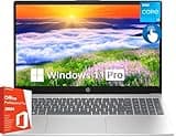 HP 15.6" Touchscreen Business & Student Laptop Computer, Lifetime Office 2024, HD Touch-Screen, Intel 6-core i3-1215U, 16 GB RAM, 512 GB SSD, Long Battery Life, Wi-Fi 6E, Windows 11 Pro w/AI Copilot