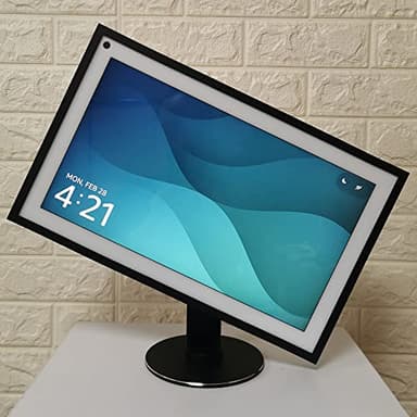 ATOPHK Ech_ooo Show 15 Stand Swivel and tilt, Only Made for Echo Show 15 Three Rotating shafts The Base is Made of Aluminum Which Makes the Product More Beautiful and Longer Service Life Black 025-01