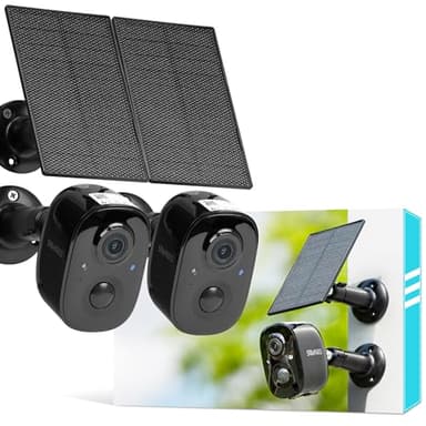 Vicohome 2G6B Best 2K Solar Security Camera Wireless Outdoor System, No NVR Needed, Battery Powered, Easy to Setup, Motion Detection,Two Way Audio,Color Night Vision, SD Slot, 180 Days Exchange Policy
