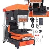 Key Cutting Machine - Professional Duplicator for 5 Key Types - Easy to Operate Vertical Copy Machine - High Efficiency and Precision Duplicating Solution