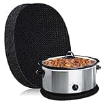 SIUDANGKA Heat Resistant Mat for Crockpot Slow Cooker with Appliance Slider Function, 2 Pack Countertop Protector for Crock Pot Slow Cookers, Crock-Pot 3-10 Quart, Hamilton Beach Slow Cooker