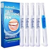VieBeauti Teeth Whitening Pen Gel: No Sensitivity with Remineralizing Pen, 35% Carbamide Peroxide Removes Teeth Stains for a Bright White Smile Mint