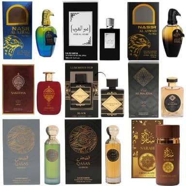 VENEZIO PROFUMO Premium Inspired Perfume Collection for Men, 3.4 Fl Oz each RANDOM 10 Bottles, Mixed Designer Fragrances | Cologne for Men | Arabe perfumes para Hombre (ANY 10 Perfumes Random pick)