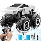 Remote Control Car Off-Road Pick-up Truck, 4WD Waterproof Cybertruck Toy RC Cars for All Terrain, 1:16 Scale Hobby Monster Truck Toys 2.4GHz Vehicles Kids Gifts for Boys/Girls Age 6 7 8 9 10-12+