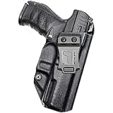 Tulster IWB Profile Holster in Right Hand fits: Walther PPQ M1 / M2 4" 9mm / .40 | Inside The Waistband Appendix Concealed Carry Kydex Holster