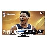 Hisense 55" Class U8 Series Mini-LED ULED 4K UHD Google Smart TV (55U8QG, 2025 Model) - QLED, 165Hz, Dolby Vision IQ, Dolby Atmos, Full Array Local Dimming, HDMI 2.1, Game Mode Ultra, 4.1.2 Ch Audio