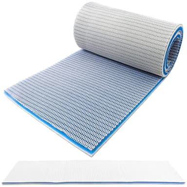 GMMA 48x12 inch Sponge Aquarium Filter Media Accessories Cuttable 8-Layer Fish Tank Canister Filters Supplies Filter Floss for Aquariums Fish Tank Accessories Aquarium Sponge Filter