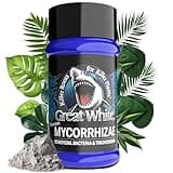 Great White Mycorrhizal Fungi 1 oz, Beneficial Bacteria for Plant Growth, Root Stimulator, Concentrated 3-in-1 Formula by Plant Success