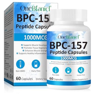 PEFAMNE BPC 157Capsules,1000 Mcg for Men & Women, 60 Capsules, Non-GMO, Gluten-Free
