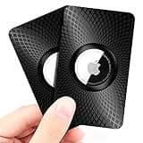 GOCII for Airtag Wallet Holder 2 Pack,Ultra Thin Card Case for Apple Airtag,Airtag Card Holder for Purse, Handbag, Backpack Wallet, Clutch Bag