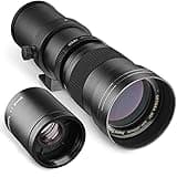 Opteka 420-800mm (w/ 2X- 840-1600mm) f/8.3 HD Telephoto Zoom Lens for Nikon Z-Mount Z50, Z7 and Z6 Digital Mirrorless Cameras