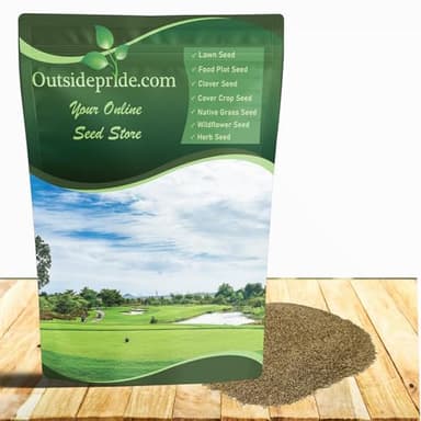Outsidepride V8 Creeping Bentgrass Seed - 5 lbs. Fine-Bladed, Premium Quality Turf, Grass Seeds for Smooth Surface, & High-Traffic Areas, Ideal Grass for Golf Courses Putting Greens, & Fairways